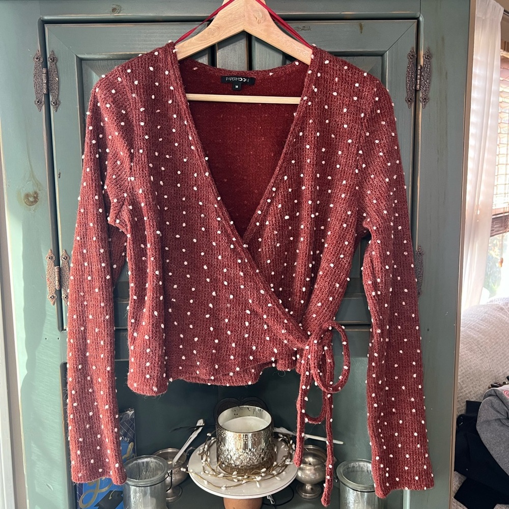 Women’s Tie Sweater